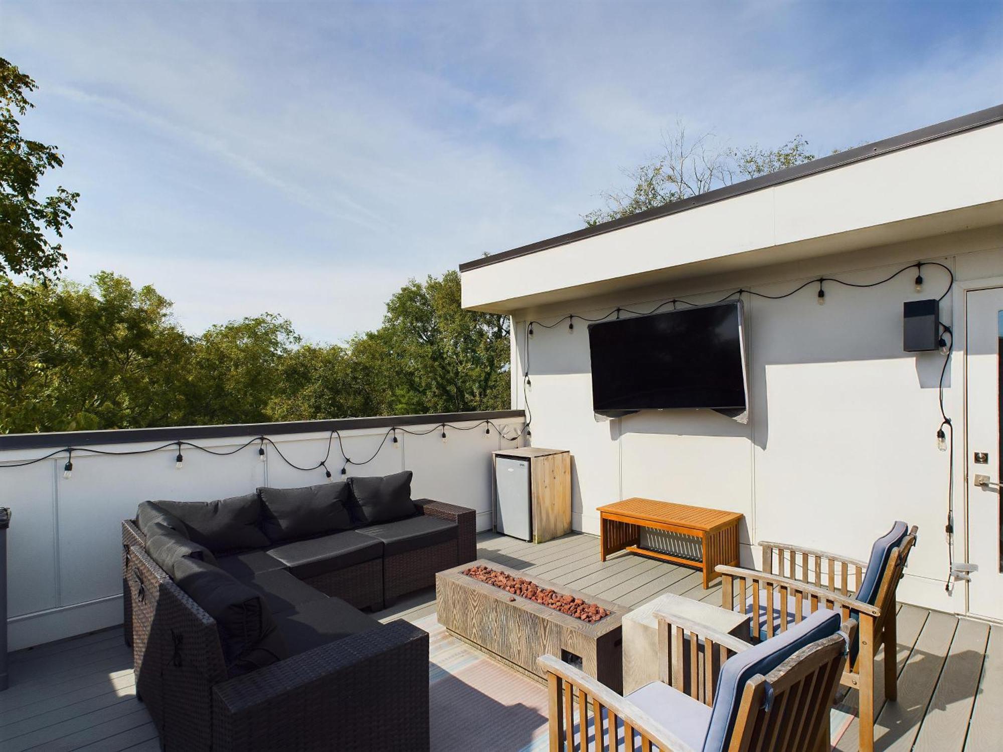 Country Lyric - Mins To Downtown - Rooftop Deck Nashville Buitenkant foto
